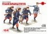 French Infantry (1914) (4 figures)