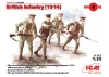 British Infantry (1914) (4 figures)