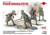 French Infantry (1916) (4 figures)
