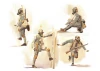 German Infantry in Gas Masks (1918) (4 figures)