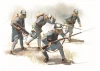 French Infantry in Gas Masks (1918) (4 figures)