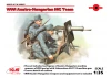 WWI Austro-Hungarian MG Team (2 figures)