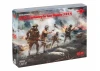 British Infantry in Gas Masks (1917) 4 Figures