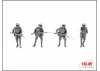 British Infantry in Gas Masks (1917) 4 Figures