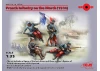 French Infantry on the march (1914) (4 figures)