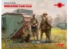 WWI British Tank Crew 4 Figures