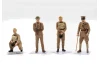 WWI British Tank Crew 4 Figures