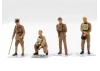 WWI British Tank Crew 4 Figures