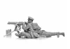 WWI British Vickers MG Crew (Vickers MG & 2 figures)