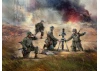 WW2 German mortar GrW 34 with Crew (mortar and 4 figures)