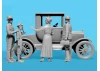 ‘Doctor on Call’ 1918 Model T Car with 4 Figures