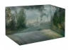 Chernobyl #1 Radiation Monitoring Station (ZiL Truck - Barrier Checkpoint & 5 Figures)