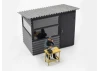 Chernobyl #1 Radiation Monitoring Station (ZiL Truck - Barrier Checkpoint & 5 Figures)