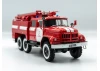 Chernobyl #2 Fire Fighters (AC-40-137A Fire Truck - 4 Figures & Diorama Base with Background)