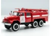 Chernobyl #2 Fire Fighters (AC-40-137A Fire Truck - 4 Figures & Diorama Base with Background)