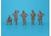 RAF Pilots In Tropical Uniforms (1941-1945) 5 Figures