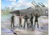 US Pilots & Ground Personnel (Vietnam War) (5 figures)