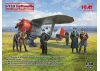 I-153 with Luftwaffe Pilots and Ground Personnel