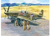 Mustang P-51B with USAAF Pilots and Ground Personnel