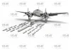 Bristol Beaufort Mk.I. Bombing raid