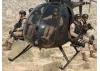 Delta Force Assault Team with MH-6J Helicopter