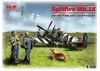 Spitfire Mk.IX with RAF Pilots and Ground Personnel