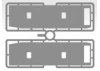 Universal Military Pod with M8A1 US Landing Mat