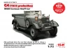 G4 (1935 production) - WWII German Staff Car - snap fit/no glue