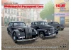 Wehrmacht Personnel Cars (Kadett K38 Saloon - Kapitan Saloon - Admiral Saloon)