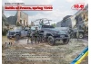 Battle of France - spring 1940. German combat vehicles
