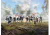 Fierce battle. American Civil War