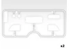 WWII U.S. Military Vehicles - G7117 - Studebaker US6-U3 - Studebaker US6-U5 (Set of 3 Trucks)