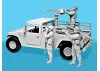 Drone Hunters’ Humvee M1097A2 Cargo Carrier - DShKM & Crew Figures)