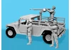Drone Hunters’ Humvee M1097A2 Cargo Carrier - DShKM & Crew Figures)