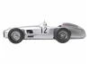 Mercedes-Benz W196 R Stirling Moss #12 1:8 Scale Metal Kit
