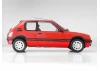 Red Peugeot 205 1.9 GTI 1:8 Scale Full Metal Kit