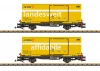 LGB RhB Post Container Car Set