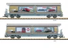 LGB RhB Sliding Wall Box Car Wagon Ep. VI