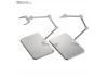 Action Base 6 Clear with Mirror Stickers (Set of 2)