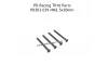 Flat Head Hex ScrewHM2.5*30 4pcs