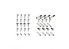 Flat Head Hex ScrewHM2.5*30 4pcs