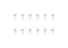 Flat Head Hex ScrewHM3*10 12PCS
