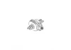 Differential Gear Box Assembly 1PCS