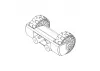 Wheelie Bar Wheel Unit 1PCS