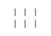 B head hex screw HM4*45 6pcs