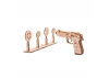 Wood Trick Gun M1 + shooting range