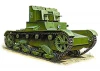 Zvesda Soviet Tank T-26 (Twin Turret)Rerel
