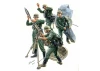 Zvesda German 120mm Mortar 42 W Trailer