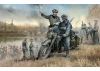 Zvesda German WW2 R12 Motorcyle 2 Figures