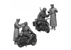 Zvesda German WW2 R12 Motorcyle 2 Figures